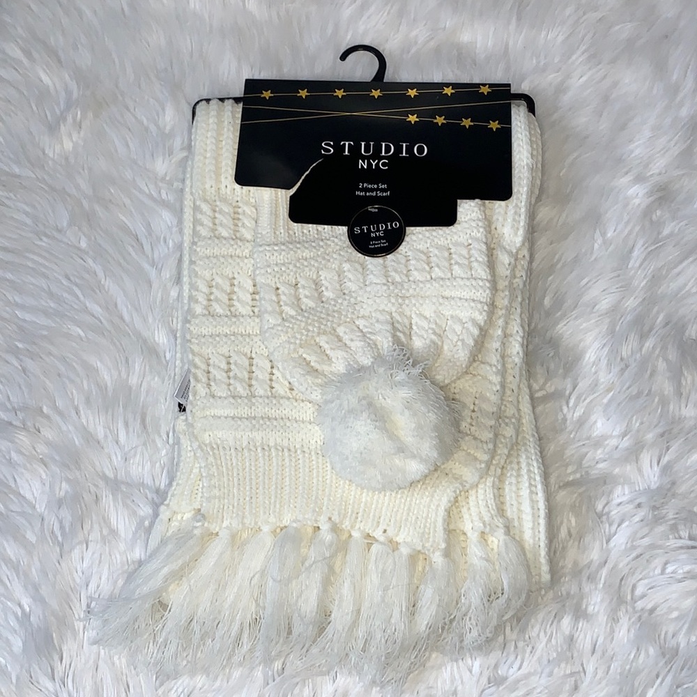 2pc Hat & Scarf Set